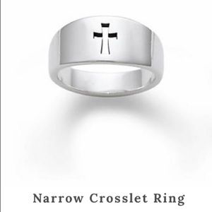 James Avery Narrow Crosslet Ring